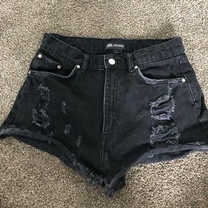 Zara High Waisted Shorts